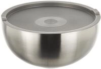 GSW 552301 Thermosch&uuml;ssel mit Kunststoffdeckel, Edelstahl, silber, 30 cm 2...