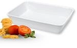 K&uuml;chenprofi 750118220 Auflaufform, rechteckig 20 cm aus Hartporzellan, Wei&szlig; 