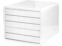 HAN Schubladenbox i-BOX, Schreibtischbox mit 5 Schubladen bis A4/C4,...