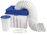 Xavax Kondensat-Box f&uuml;r Ablufttrockner, 28,5 x 23,5 x 23 cm, Wei&szlig;