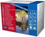Konstsmide Micro LED Lichterkette, 80 warm wei&szlig;e Dioden, 24V Au&szlig;entrafo, schwarzes