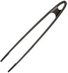 Westmark Brat- und Servierpinzette, Grillzange, Kunststoff, L&auml;nge: 29 cm, Schwarz,