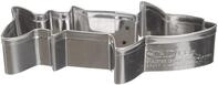 St&auml;dter 151048 Ausstechform, Edelstahl, Silber