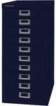 BISLEY MultiDrawer, 29er Serie, DIN A4, 10 Schubladen, Metall, 639 Oxfordblau,...