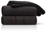 Amago - Kuscheldecke, Cashmere-Feeling, 130 x 170 cm - Schwarz