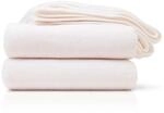 Amago - Kuscheldecke, Cashmere-Feeling, 180 x 220 cm - Wollwei&szlig;