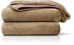 Amago - Kuscheldecke, Cashmere-Feeling, 220 x 240 cm - Taupe