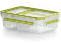 EMSA Clip & Go Yoghurtbox, 0,6 L, Brotdose mit Knick-Ecke, 100 Prozent dicht,...