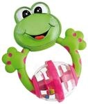 Chicco Lustiger Frosch, Spielzeug mit Rasseln und Aktivit&auml;ten in Form eines