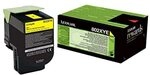 Lexmark 802Xye Toner Gelb Standardkapazit&atilde;&curren;T 4.000 Seiten 1er-Pack Corporate
