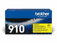 Brother Original Ultra-Jumbo-Tonerkassette TN-910Y gelb (für Brother...