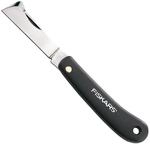 Fiskars Okuliermesser, Gesamtl&auml;nge: 17 cm, Rostfreier Stahl, Schwarz, K60, 1001625
