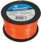 Silverline 427692 Profi-M&auml;hfaden, rund 2 mm x 377 m