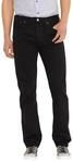 Levi's Herren 501 Original Fit Jeans Jeans, Stonewashed Black, 32W / 30L