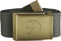 Fj&auml;llr&auml;ven Unisex Canvas Brass G&uuml;rtel, Grau (Mountain Grey 032), 120|#692
