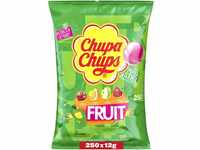 Chupa Chups Fruit Lutscher-Beutel, Nachfüll-Beutel enthält 250 Frucht-Lollis...