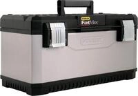 Stanley FatMax Werkzeugkoffer / Werkzeugbox (20", 50x29x30cm, Trage mit Bi-Material
