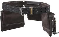 STANLEY Leder-Werkzeugg&uuml;rtel-Tasche Sch&uuml;rze, Professioneller Werkzeugg&uuml;rtel,
