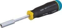 HAZET Drehmoment-Schraubendreher 6001-1.4/3 I Einsteck-Bithalter mit 1/4 Zoll Abtrieb