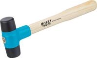 HAZET Kunststoff- Hammer 1952-35 I Hammer-Kopf- 35 mm I Mit auswechselbaren
