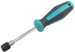 wolfcraft Handschraubendreher mit Bitaufnahme, lang I 8725000 I extralanger Schaft