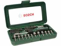 Bosch Professional Bosch 46tlg. Schrauberbit und Steckschlüssel-Set (PH-, PZ-,...