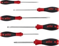 Wiha Schraubendreher Set SoftFinish&reg; (07153) 6 tlg. I Schraubenzieher Satz f&uuml;r