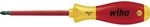 Wiha Schraubendreher SoftFinish&reg; electric slimFix Pozidriv (00878) PZ1 x 80 mm f&uuml;r