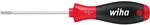 Wiha Schraubendreher SoftFinish&reg; Schlitz mit Rundklinge (00707) 8,0 mm x 175 mm