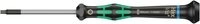 Wera 2054 Elektroniker-Sechskantschraubendreher, Hex-Plus, 3/32 Zoll x 60 mm,