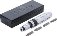 BGS 710 | Hand-Schlagschrauber-Satz mit Bits | 5-tlg. | sehr robust | inkl.