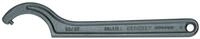 GEDORE Hakenschl&uuml;ssel mit Zapfen, f&uuml;r Kreuzlochmuttern, SW 205-220 mm, Spitzen-&Oslash; 8