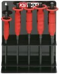 KS Tools 156.0020 Splintentreibersatz mit Handschutzgriff, 5-tlg. 6-14mm
