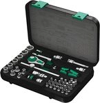 Wera 8100 SA 4 Zyklop Speed-Knarrensatz, 1/4 Zoll-Antrieb, z&ouml;llig, 41-teilig,