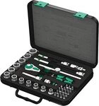 Wera 8100 SB 4 Zyklop Speed-Knarrensatz, 3/8 Zoll-Antrieb, z&ouml;llig, 38-teilig,