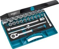 HAZET Steckschl&uuml;ssel-Satz 900 I 25-teiliges Set I Qualit&auml;t und Pr&auml;zision f&uuml;r