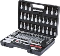 KS Tools 911.0661 3/8 Zoll Steckschl&uuml;ssel-Satz | inklusive Umschaltknarre, 45-Zahn 