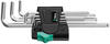 Wera 950 PKL/7B SM Magnet Winkelschlüsselsatz, metrisch, gestellverchromt,...