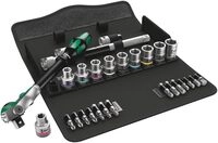 Wera 8100 SC 9 Zyklop Speed-Knarrensatz, 1/2 Zoll-Antrieb, z&ouml;llig, 28-teilig,