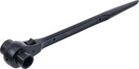 BGS 308 | Ger&uuml;stbauer-Knarre | SW 17 x 19 mm | CV-Stahl | Ger&uuml;stbauratsche /