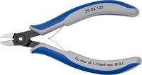 Knipex Pr&auml;zisions-Elektronik-Seitenschneider br&uuml;niert, mit...