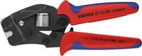 KNIPEX Selbsteinstellende Crimpzange f&uuml;r Aderendh&uuml;lsen mit Fronteinf&uuml;hrung mit