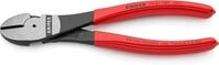 KNIPEX Kraft-Seitenschneider mit Kunststoff &uuml;berzogen schwarz atramentiert 180...