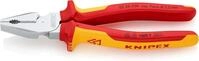 KNIPEX Kraft-Kombizange isoliert mit Mehrkomponenten-H&uuml;llen, VDE-gepr&uuml;ft...