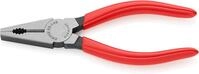 KNIPEX Kombizange mit Kunststoff &uuml;berzogen schwarz atramentiert 140 mm, 03 01 140