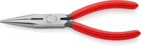 KNIPEX Flachrundzange mit Schneide (Radiozange) mit Kunststoff &uuml;berzogen...