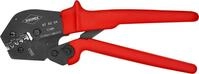 KNIPEX Crimpzange auch f&uuml;r Zweihandbedienung mit rutschhemmenden...