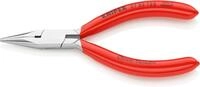 KNIPEX Greifzange f&uuml;r Feinmechanik mit Kunststoff &uuml;berzogen verchromt 125 mm, 37 33