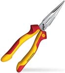 Wiha Flachrundzange Professional electric I mit Schneide gerade Form I VDE-gepr&uuml;ft,