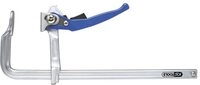 KS Tools 145.0418 Ganzstahl-Schnellspann-Schraubzwinge, 120x400mm, Farbe
